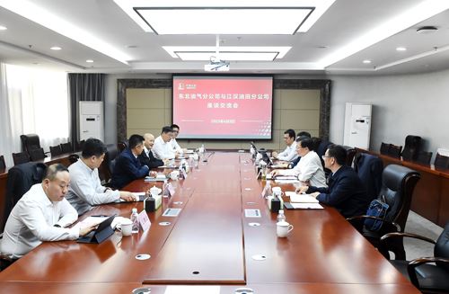 油田领导与东北油气分公司领导座谈