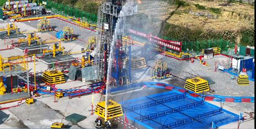 油田开展井控综合应急演练